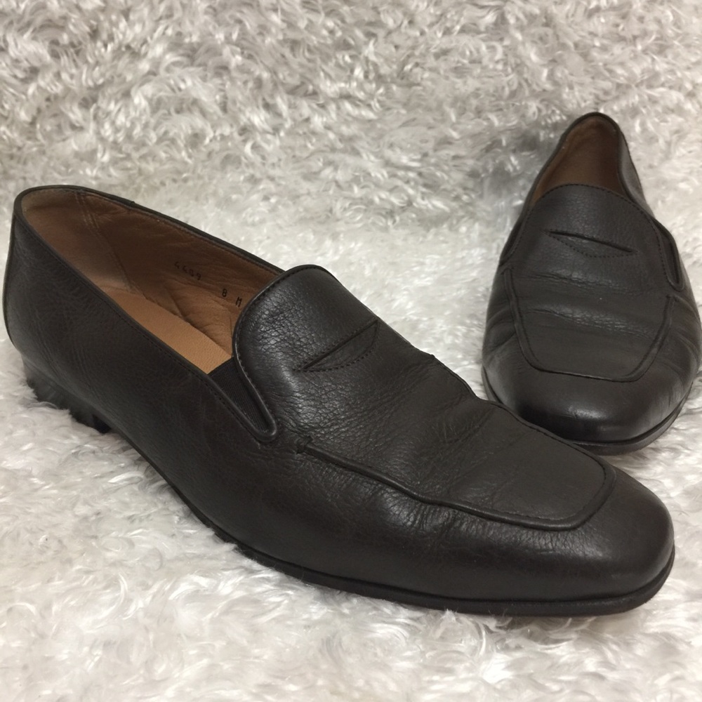 EUC Neiman Marcus Slip-On Loafers Italy Z101